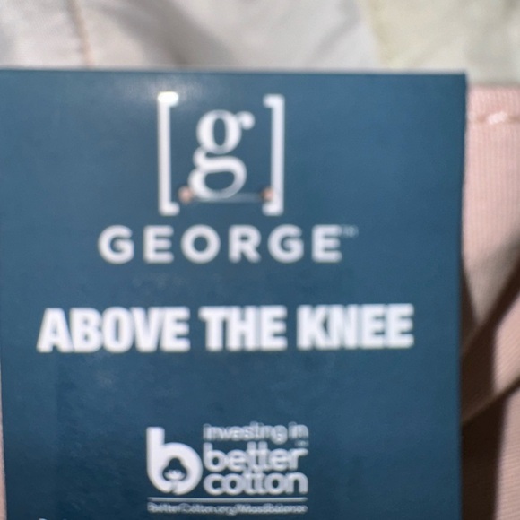 George Mens Mystical Rose Above the Knee, Flat Front Shorts, Size 46 - Picture 3 of 9